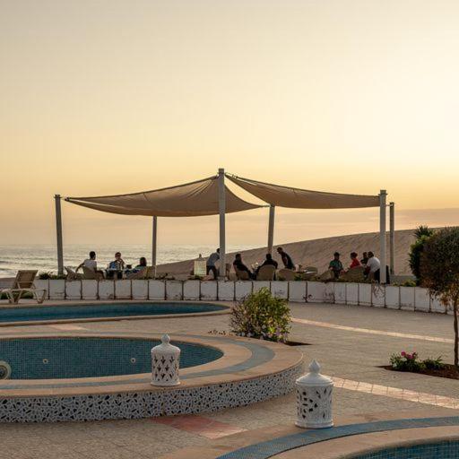 Hotel Mimid Dunes Beach Mirleft Exterior foto